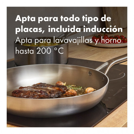 Frigideira em aço inoxidável de tripla camada OXO Mira