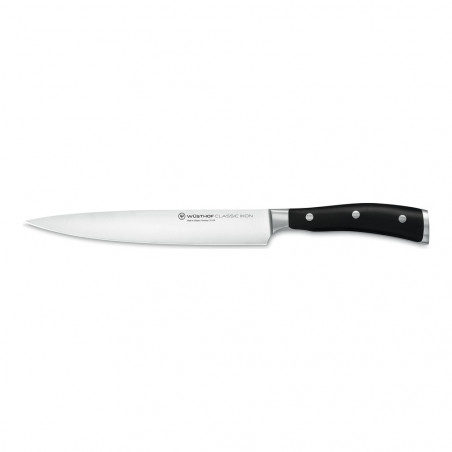 Couteau à trancher Wüsthof Classic Ikon de 20 cm du set de 3