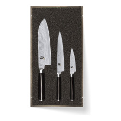 Kai Case Set di 3 coltelli: Santoku, per sfilettare e per...
