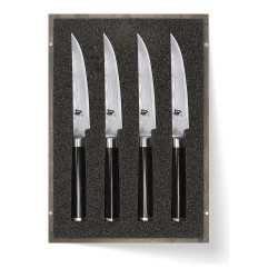 Set de 4 couteaux à steak KAI Shun Classic dans leur coffret
