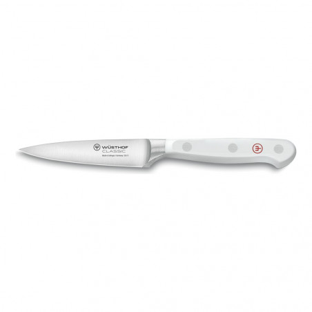 Faca de descascar Wüsthof Classic White de 9 cm