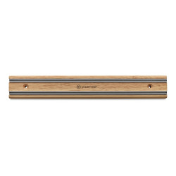 Wüsthof Magnetleiste aus Kautschukholz, 30 cm, mit Metallstreifen für 5 Messer
