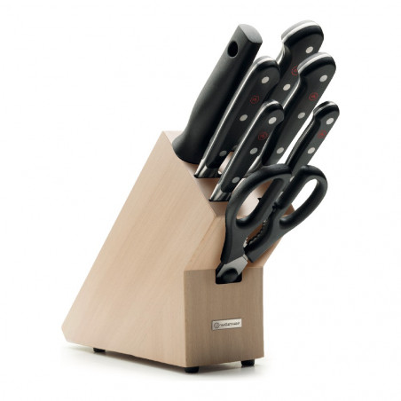 Wüsthof Wooden Taco Natural avec 7 pièces