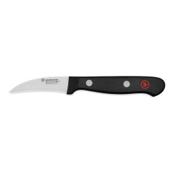 Faca de descascar Wüsthof Gourmet 6 cm de lâmina curva em bico de pássaro