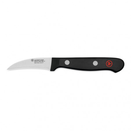 Cuchillo pelador Wüsthof Gourmet 6 cm de hoja curva en pico de pájaro