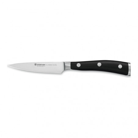 Cuchillo de verduras Wüsthof Classic Ikon de 9 cm, incluido en el taco