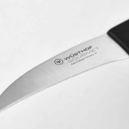 Wüsthof Gourmet Schälmesser 6 cm mit gebogener Vogelschnabelklinge