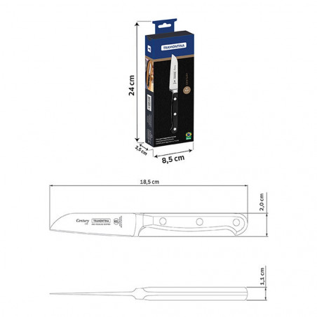Cuchillo para verduras Tramontina Century NSF 8 cm