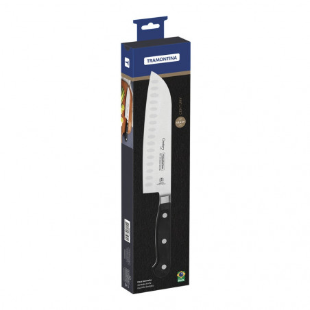 Estuche del cuchillo santoku Tramontina Century 18 cm, certificación NSF