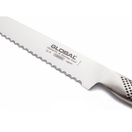 G9 Coltello da pane 22 cm di Global G9 Coltello da pane 22 cm di Global