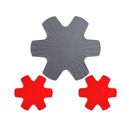 Tre confezioni di protezioni in silicone Woll