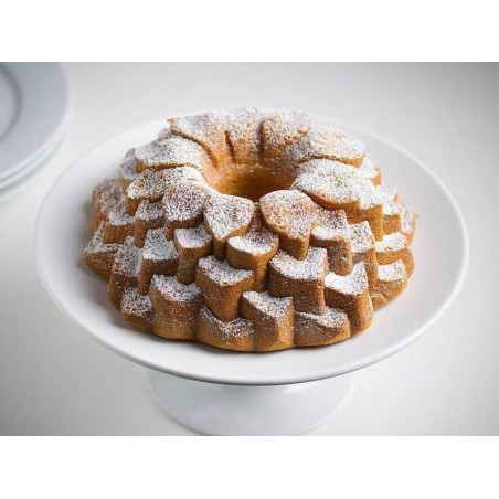 Forma del bundt a fiore