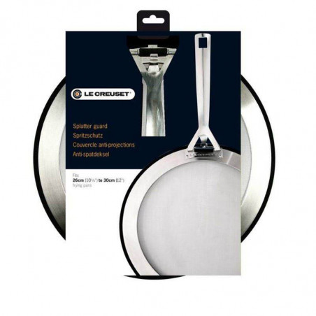 Antisplash Deckel aus Edelstahlnetz Le Creuset Antisplash Deckel aus Edelstahlnetz Le Creuset