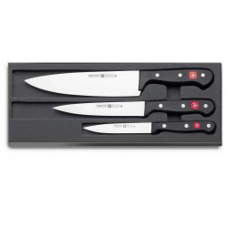 Estuche Wüsthof 3 Piezas. Chef + Fiambres + Pelador