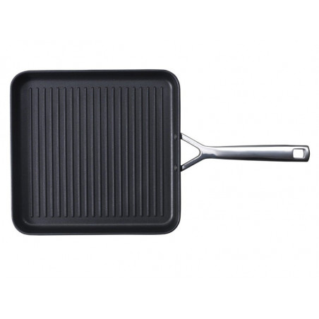 Sartén grill antiadherente con mango