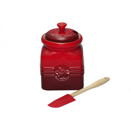 Pentola per marmellata Le Creuset con spatola