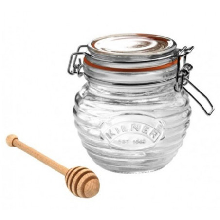 Honigtopf mit Löffel Kilner