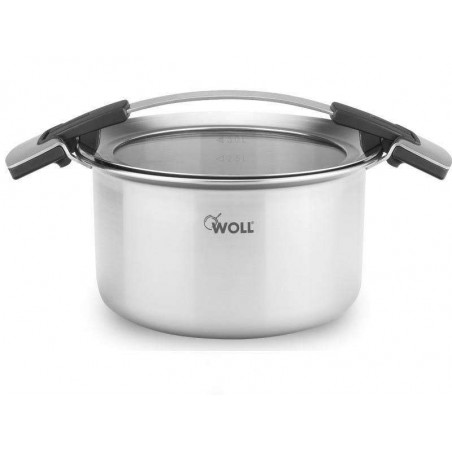Ollas Woll Concept PRO de 16, 20 y 24 cm. de diámetro de acero inoxidable 18/10