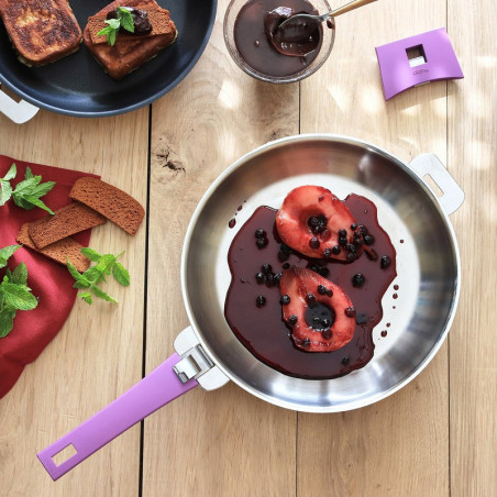 Padella in acciaio inox Casteline de Cristel Padella in acciaio inox Casteline de Cristel