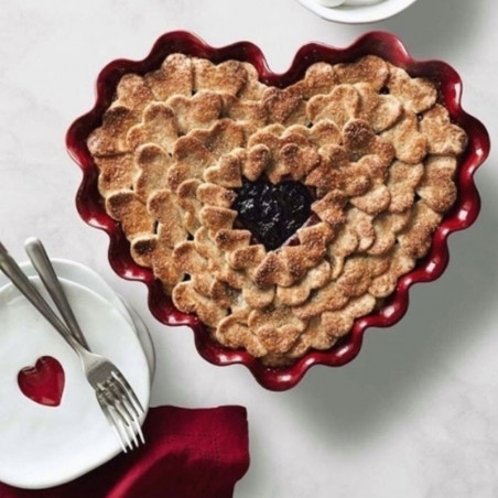 Stampo in ceramica a cuore Corolle Emile Henry