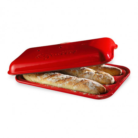 Moule à baguette en céramique Emile Henry Moule à baguette en céramique Emile Henry