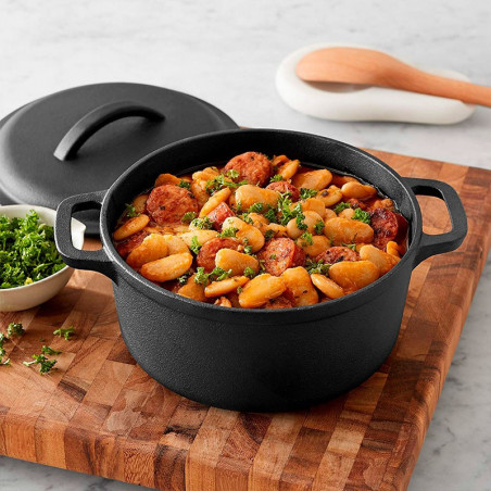 Lodge ijzeren braadpan met deksel Lodge ijzeren braadpan met deksel