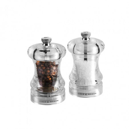 Cole & Mason Capstan Acrylic Pepper Shakers (Poivriers en acrylique)