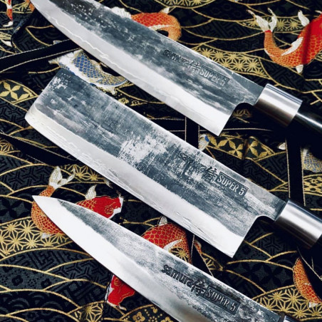 Set regalo 3 cuchillos japoneses Super 5 Samura