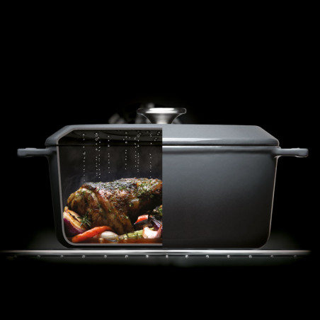 Cocotte redonda de hierro fundido Woll