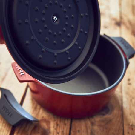 Cuisinière ronde en fonte Woll