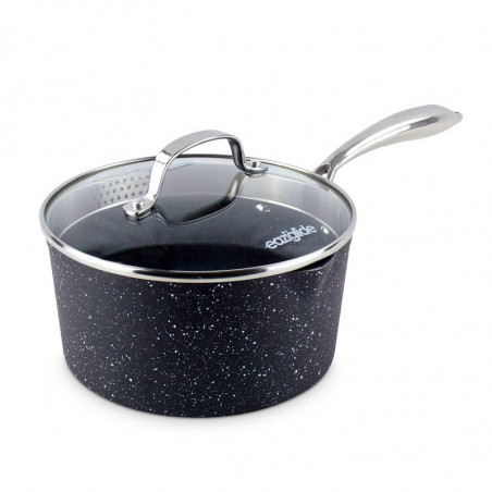 Steelpan met antiaanbaklaag en deksel NeverStick2 Eaziglide Steelpan met antiaanbaklaag en deksel NeverStick2 Eaziglide