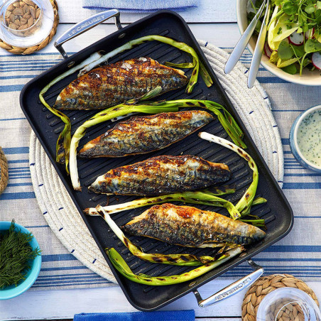 Grille antiadhésive Le Creuset avec poignées