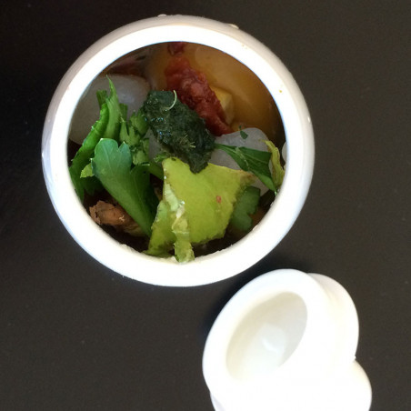Escalfador de huevos porcelana ÄGGCØDDLER