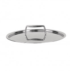 Coperchio in acciaio inox per Cristel Castel serie Pro.