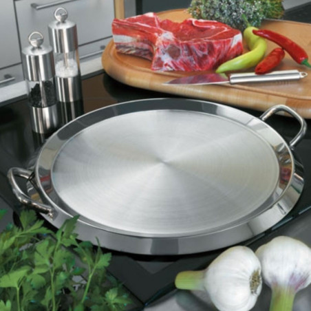 Grillplatte aus Edelstahl von Cristel