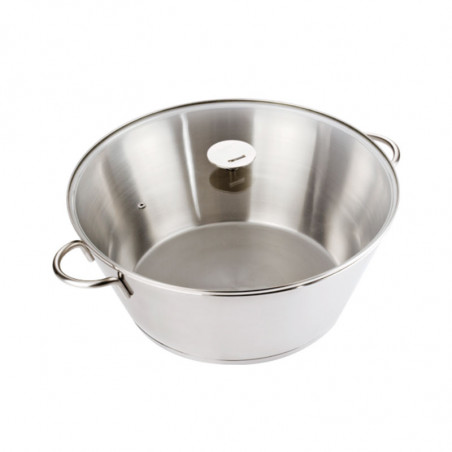 Cocotte en acier inoxydable grande capacité Cristel