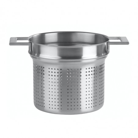 Olla para cocer pasta con cestillo Cristel