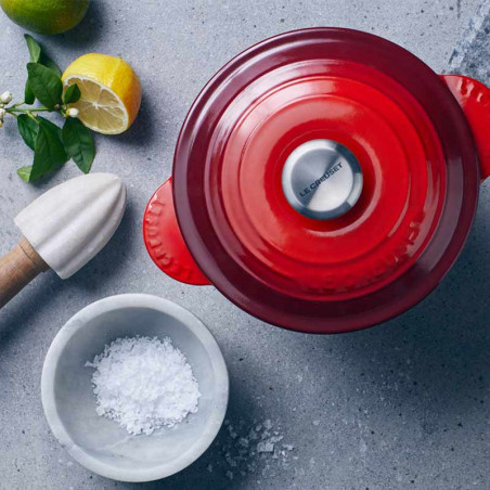 Kirschrote Cocotte Every von Le Creuset