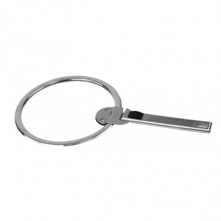 Flacher Deckel aus Glas von Cristel