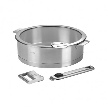 Plateau en verre plat Cristel