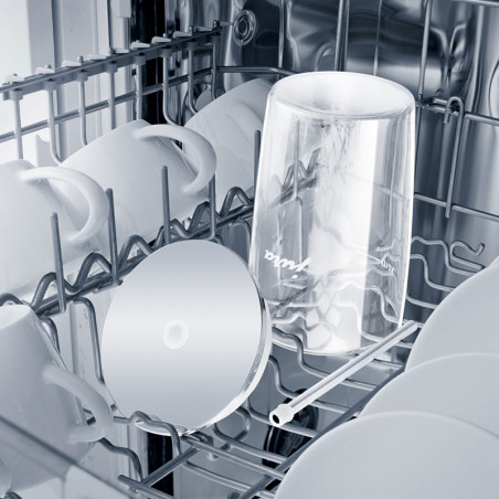 Recipiente em vidro para leite Jura