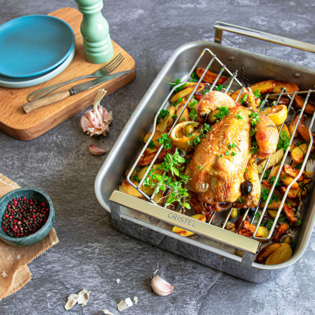 Backblech aus Cristelstahl