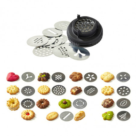 Pistola dosificadora LE TUBE con kit de galletas de Buyer