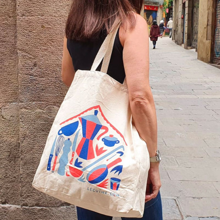 Bolsa de tela Tote Bag Lecuine