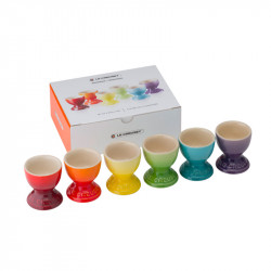 Hueveras Rainbow cerámica de gres Le Creuset