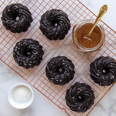 Bundtlette di vortici al forno