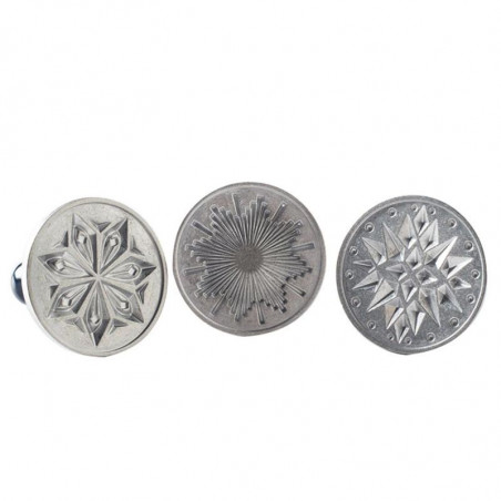 Mooie geplooide koekjesstempels Nordic Ware