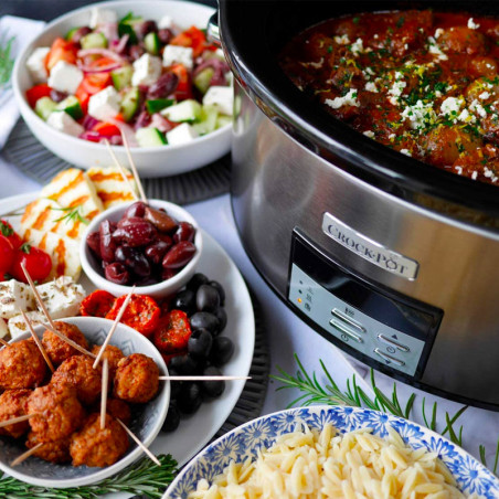Olla ovalada digital de cocción lenta Crock Pot 7,5 L