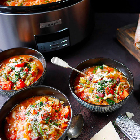 Olla ovalada digital de cocción lenta Crock Pot 7,5 L