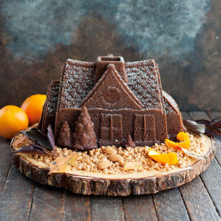 Teglia Nordic Ware Gingerbread House Bundt